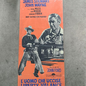 The Man Who Shot Liberty Valance 1962 Locodina