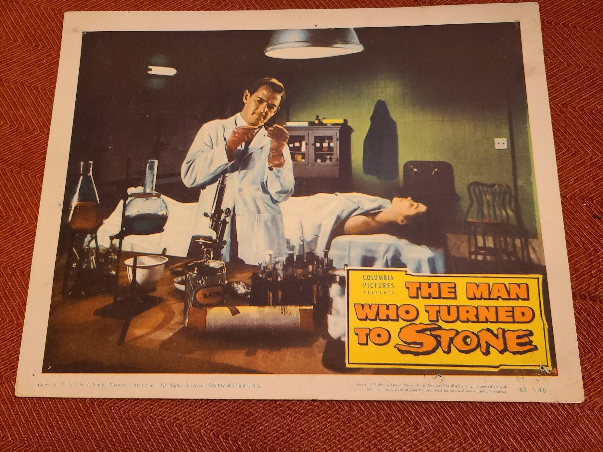 The Man Who Turned To Stone 1957 Scifi/Horror