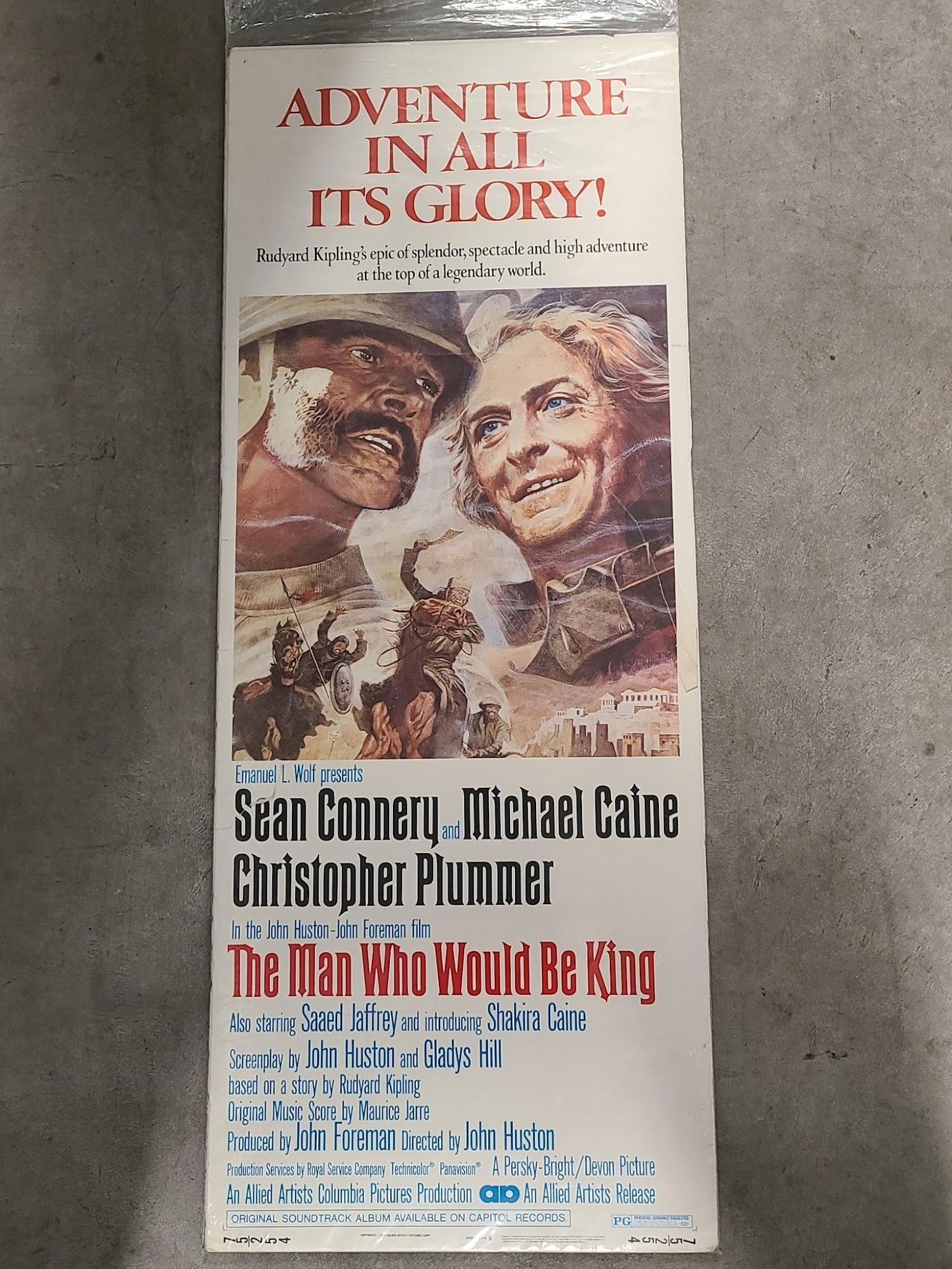 The Man Who Would Be King 1975 Inserts