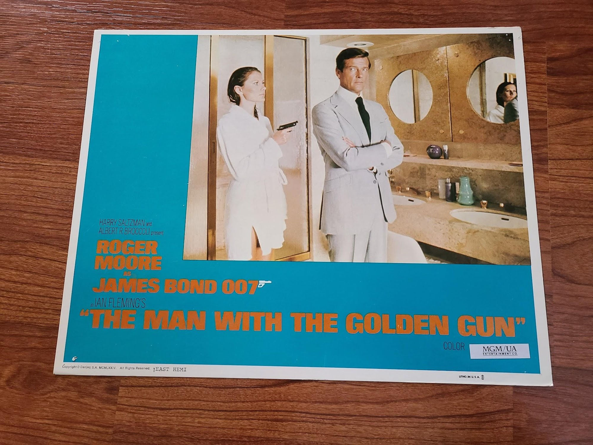 The Man With The Golden Gun 1974 General Lobby Cards