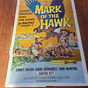 The Mark of the Hawk 1958 1 Sheets/US