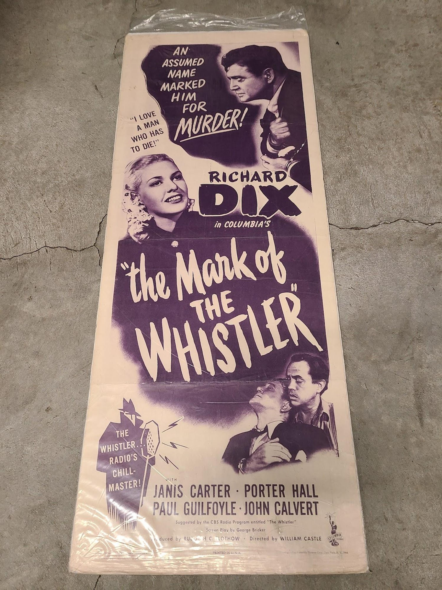 The Mark Of The Whistler 1944 Inserts