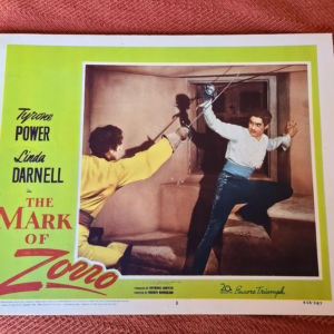 The Mark Of Zorro 1940 General Lobby Cards