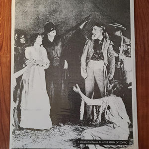 The Mark Of Zorro 1920 Window Cards