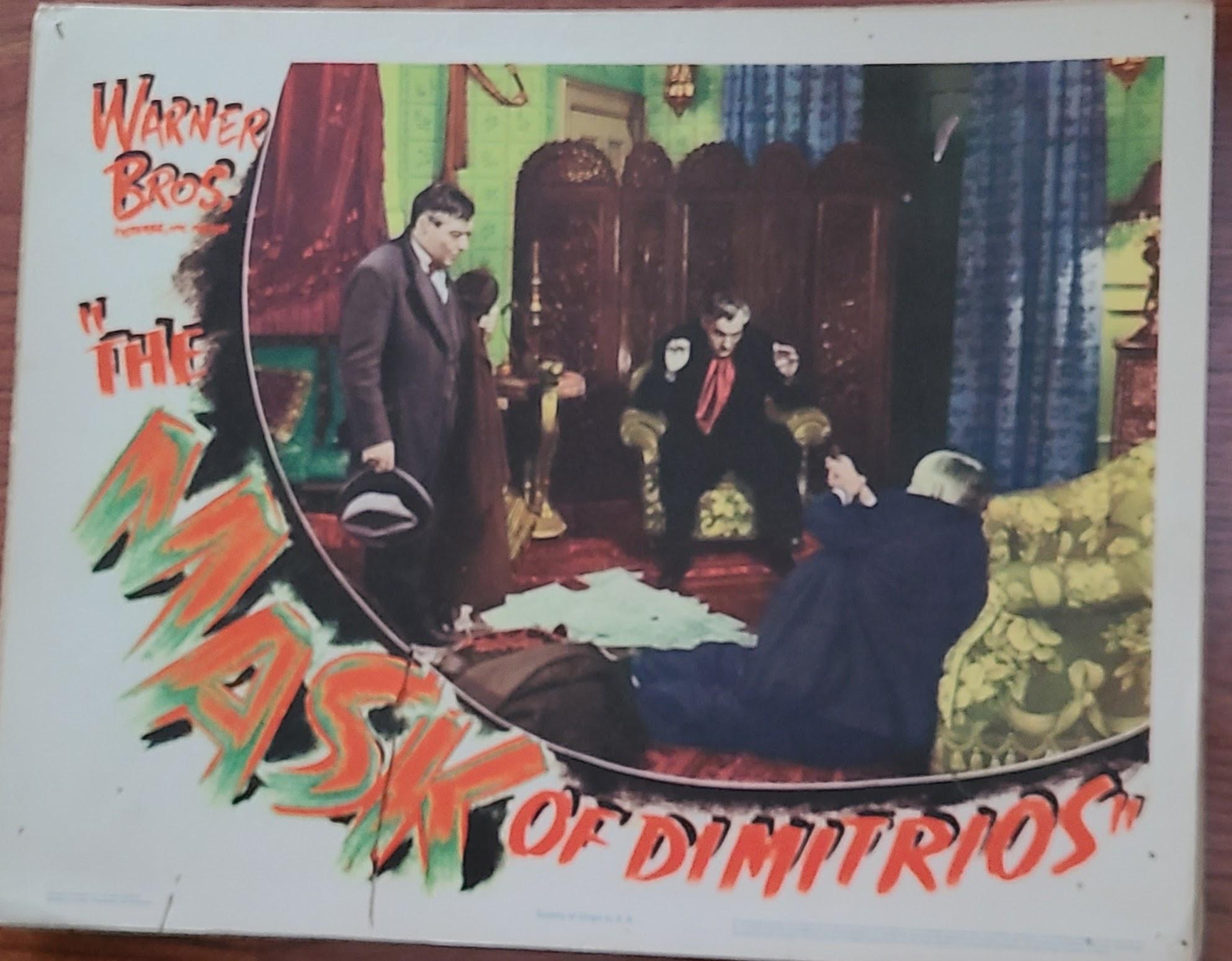 The Mask Of Dimitrios 1944 General Lobby Cards