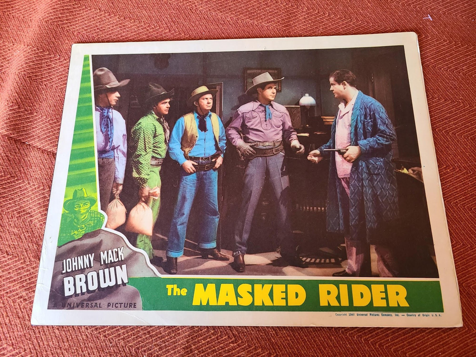 The Masked Rider 1941 Western Lobby Cards