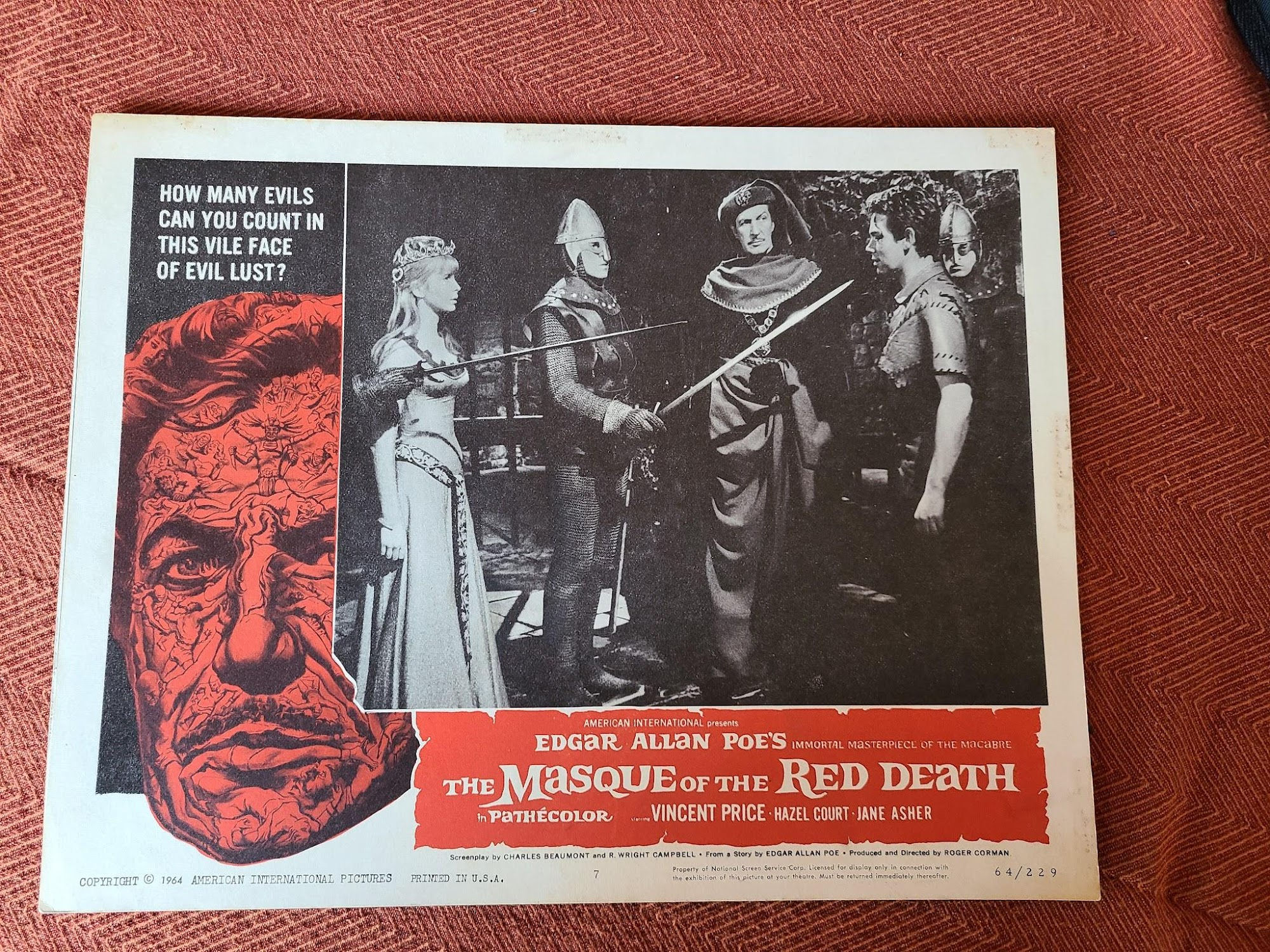The Masque Of Red Death 1964 Scifi/Horror