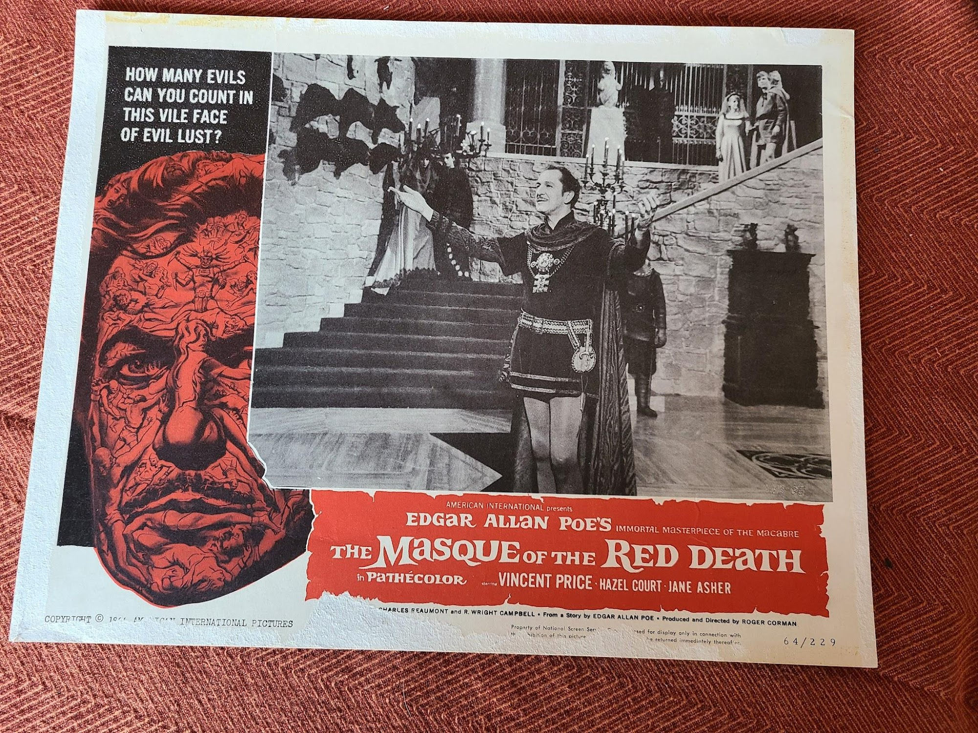 The Masque Of Red Death 1964 Scifi/Horror