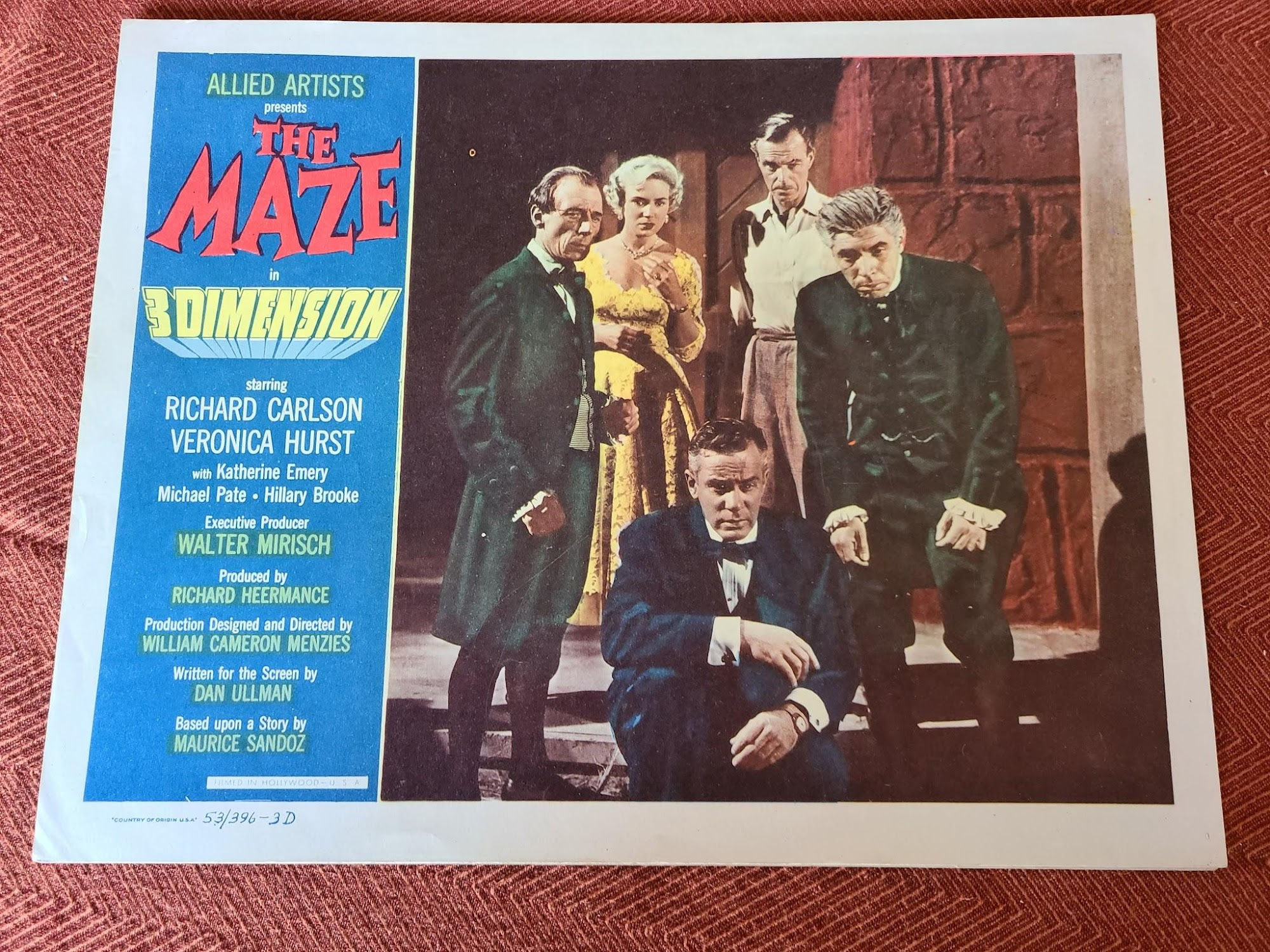 The Maze 1953 Scifi/Horror