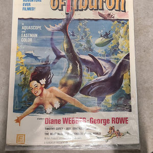 The Mermaids Of Tiburon 1962 1 Sheets/US