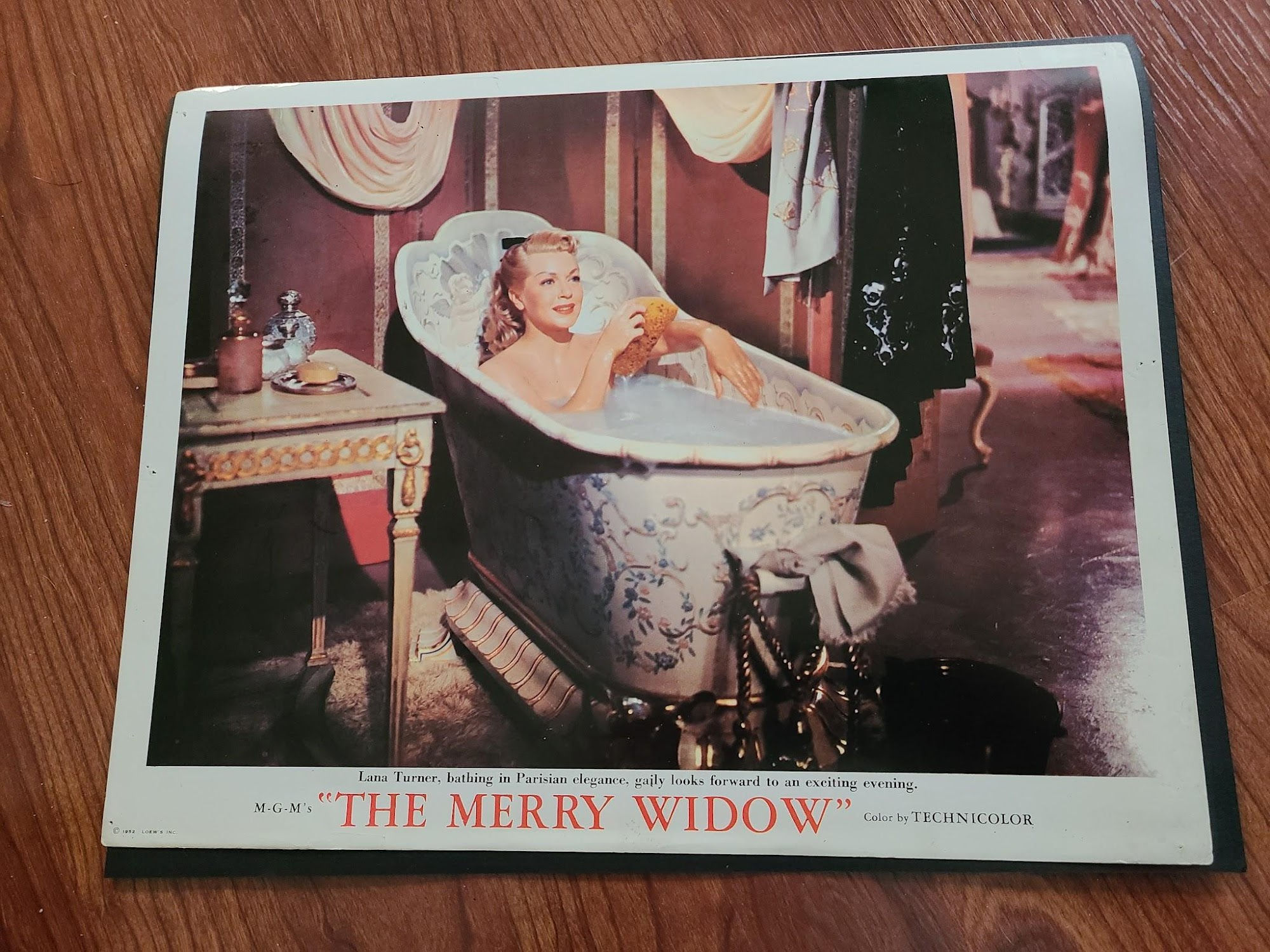 The Merry Widow 1952 General Lobby Cards