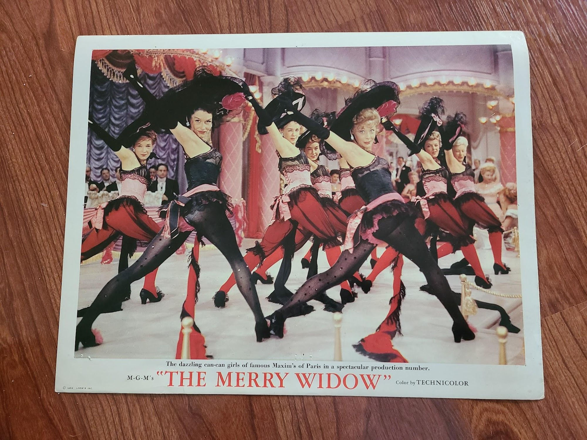 The Merry Widow 1952 General Lobby Cards