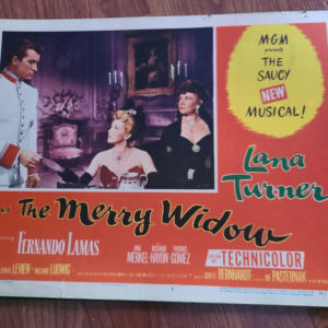 The Merry Widow 1952 General Lobby Cards