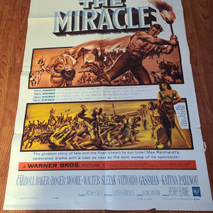 The Miracle 1959 1 Sheets/US