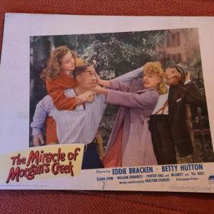The Miracle of Morgan's Creek 1944 General Lobby Cards