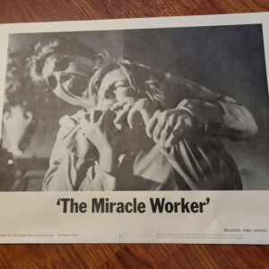 The Miracle Worker 1962 General Lobby Cards