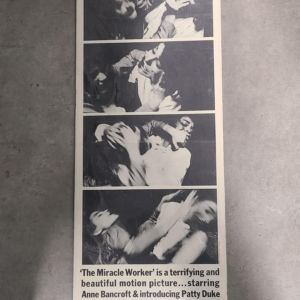 The Miracle Worker 1962 Inserts