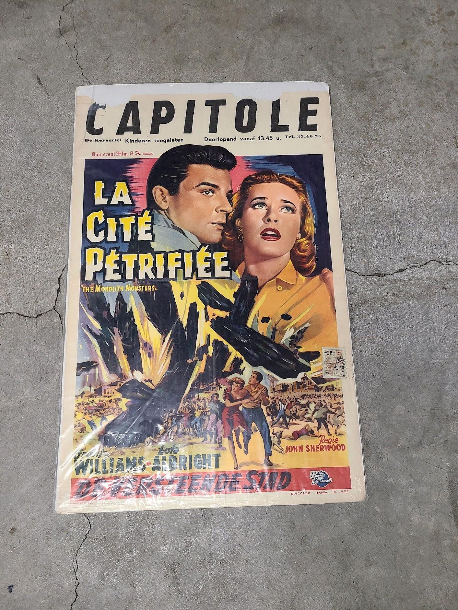 The Monolith Monsters 1957 Belgium