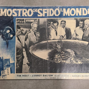 The Monster That Challenged The World 1957 Fotobusta