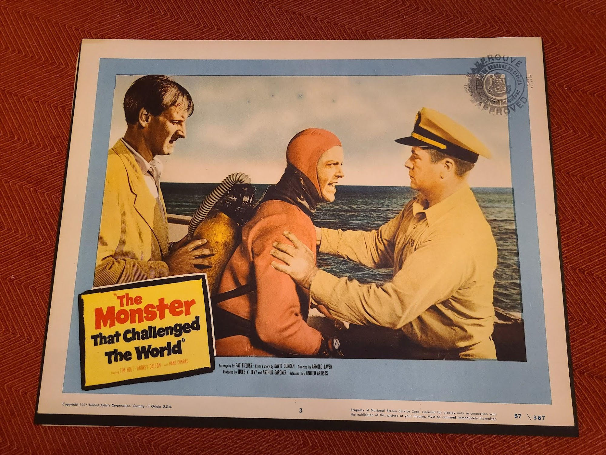 The Monster That Challenged The World 1957 Scifi/Horror