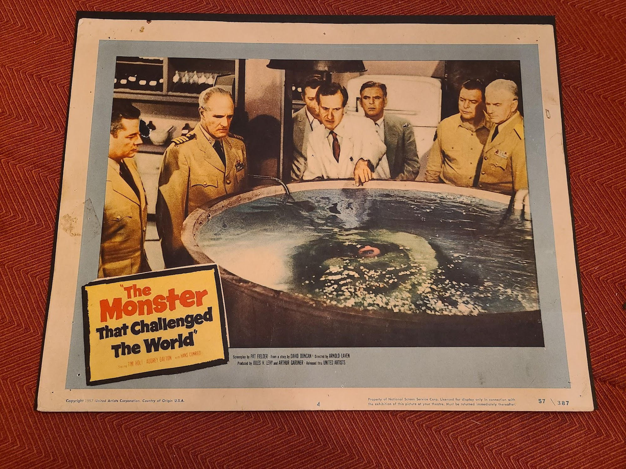The Monster That Challenged The World 1957 Scifi/Horror