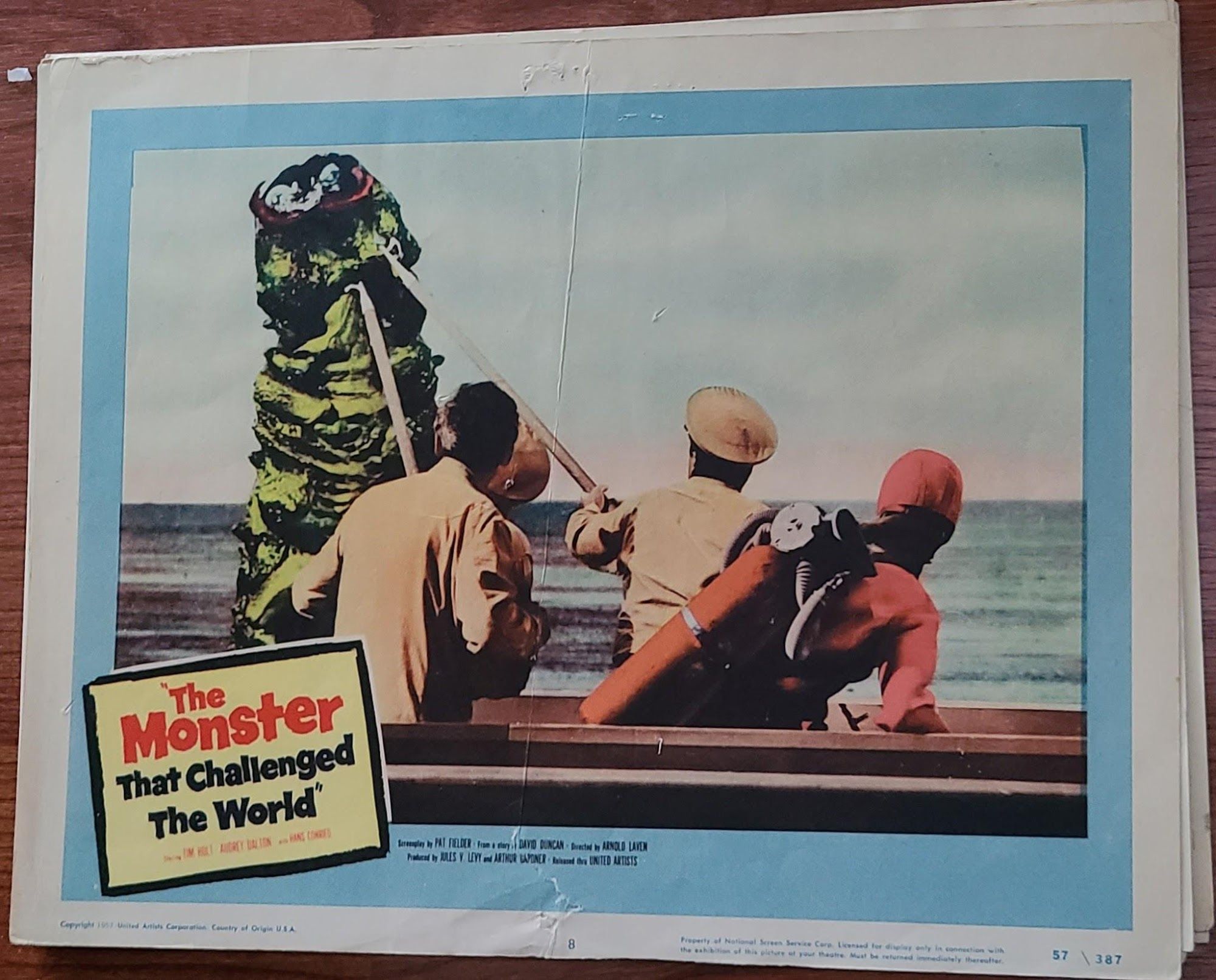 The Monster That Challenged The World 1957 Scifi/Horror