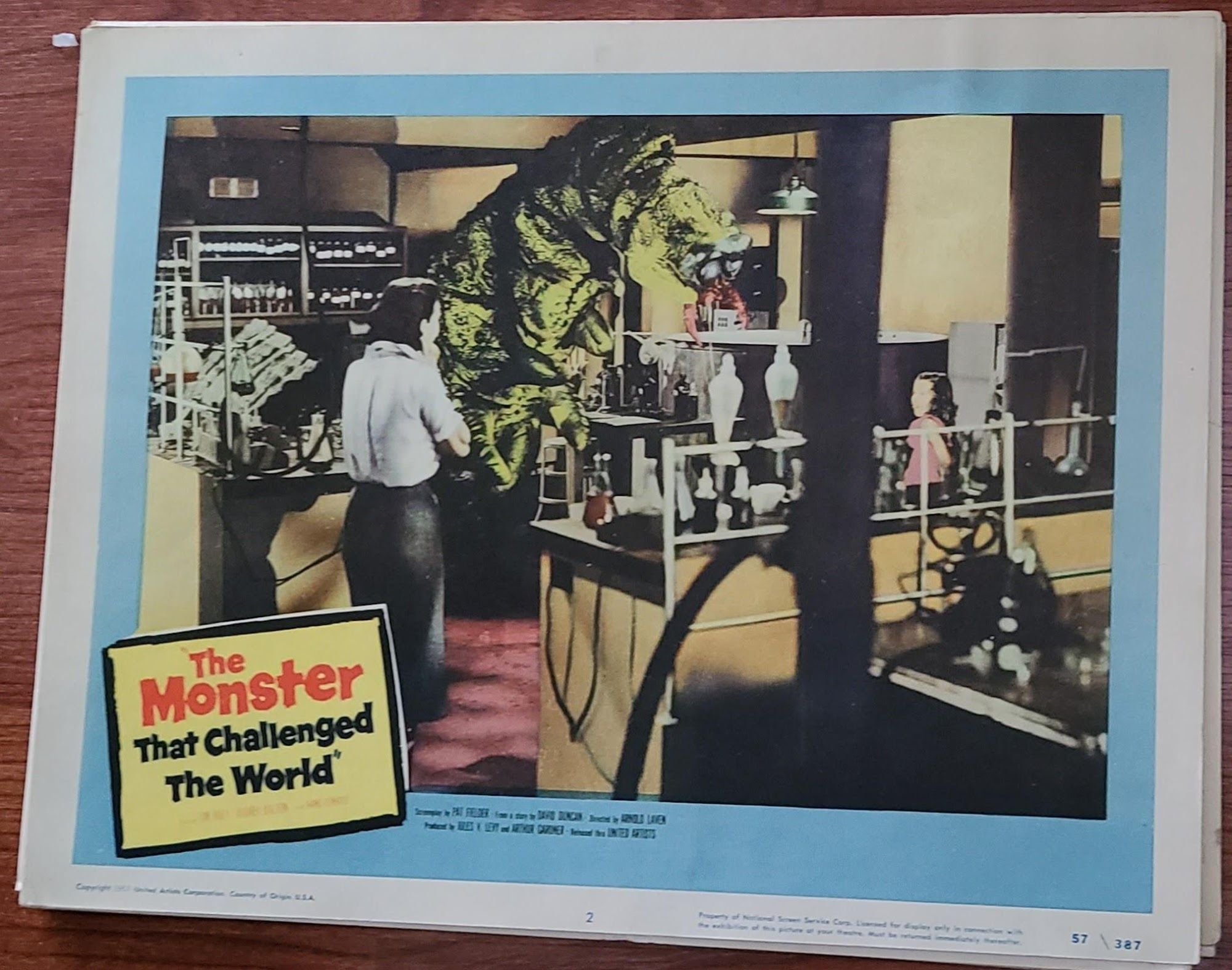 The Monster That Challenged The World 1957 Scifi/Horror