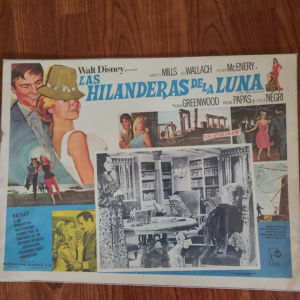 The Moon-Spinners 1964 Mexican Lobby Cards