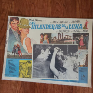 The Moon-Spinners 1964 Mexican Lobby Cards