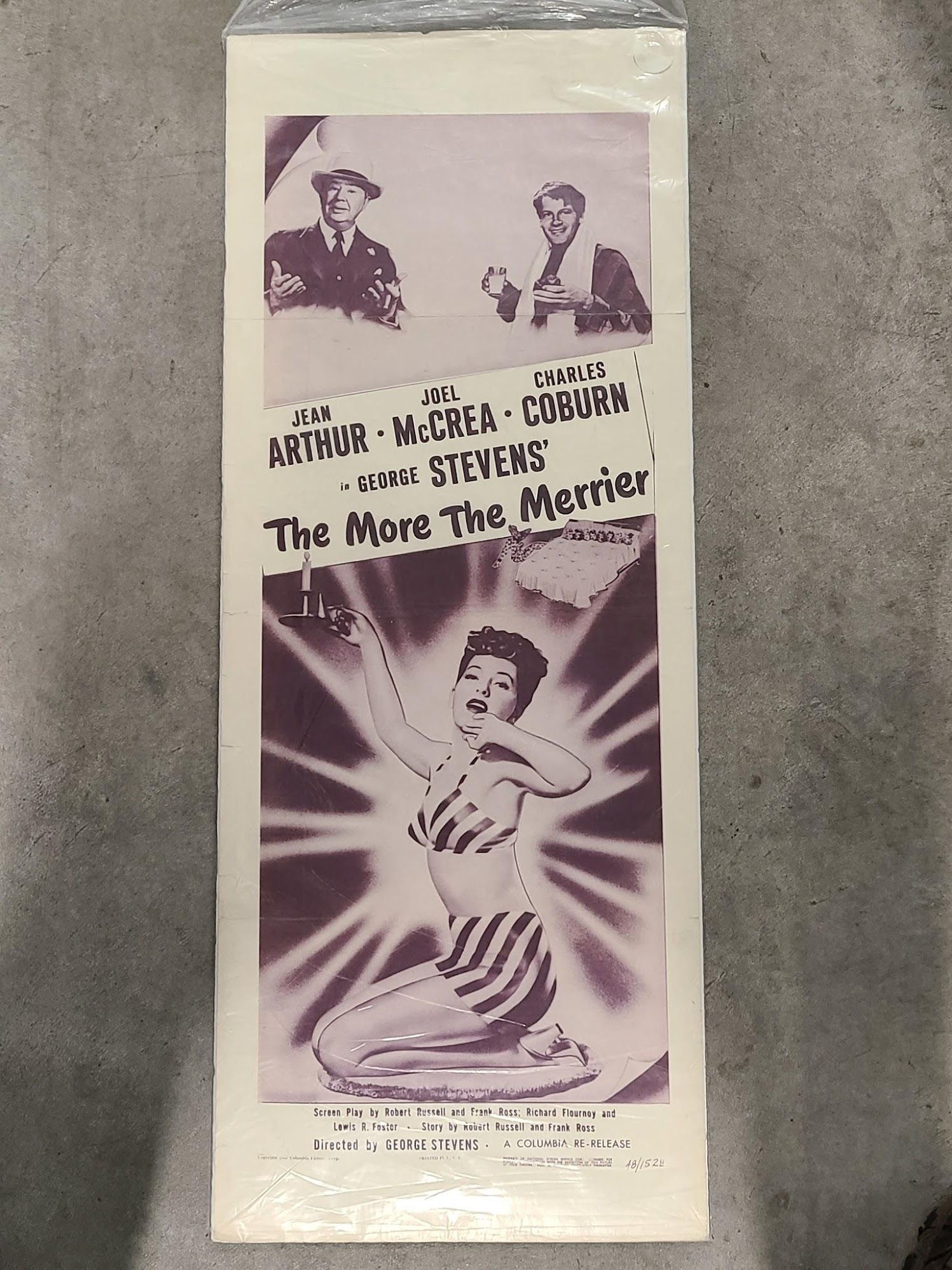 The More The Merrier 1943 Inserts