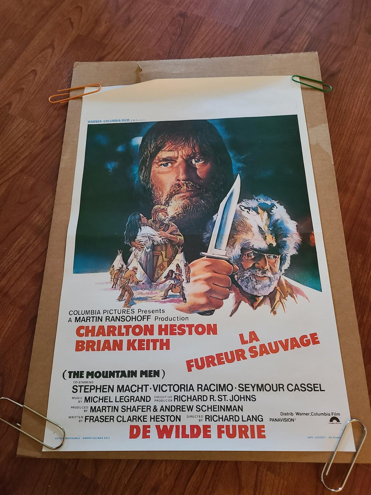 The Mountain Men 1980 Belgium