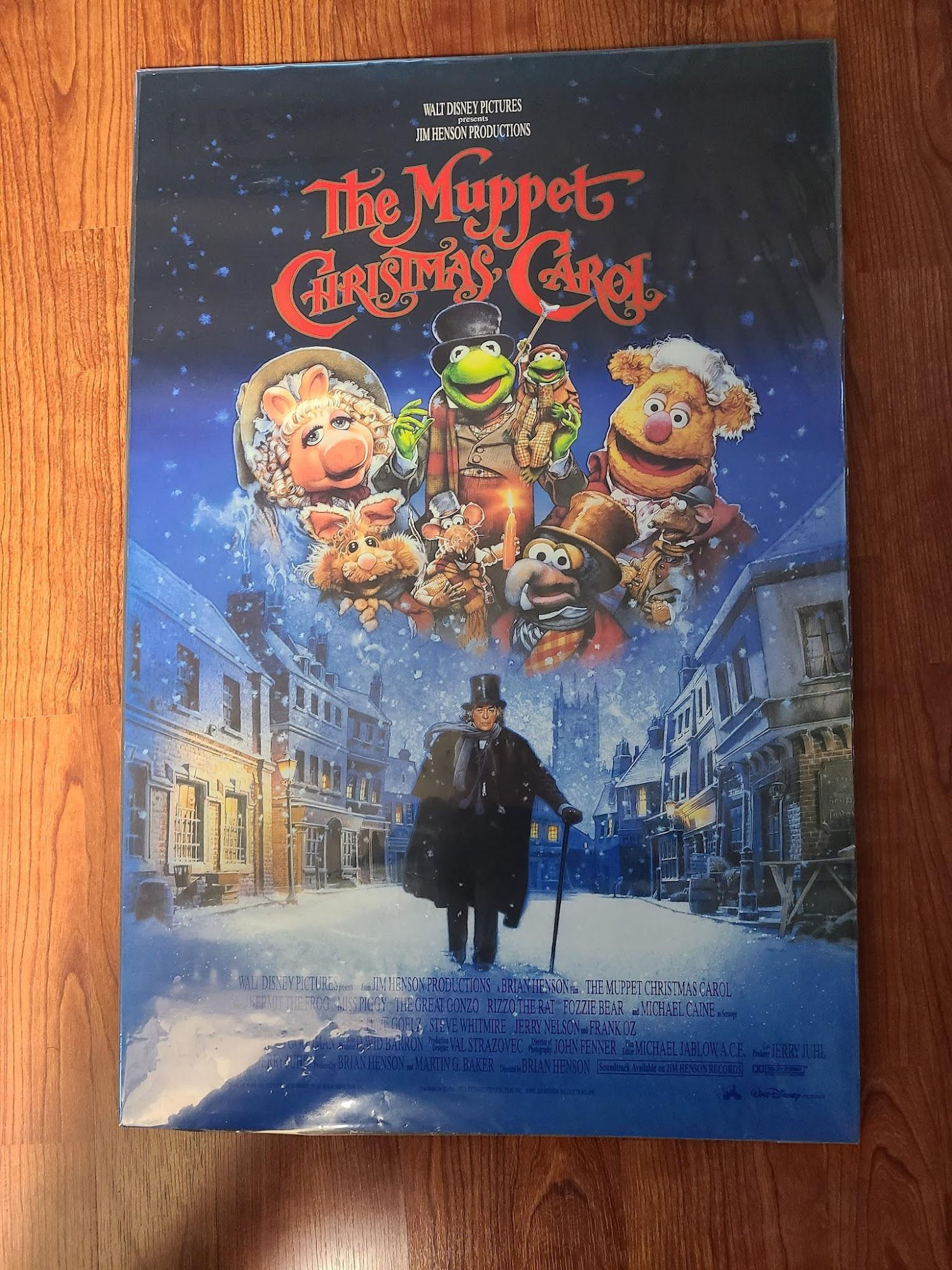 The Muppet Christmas Carol 1992 Window Cards