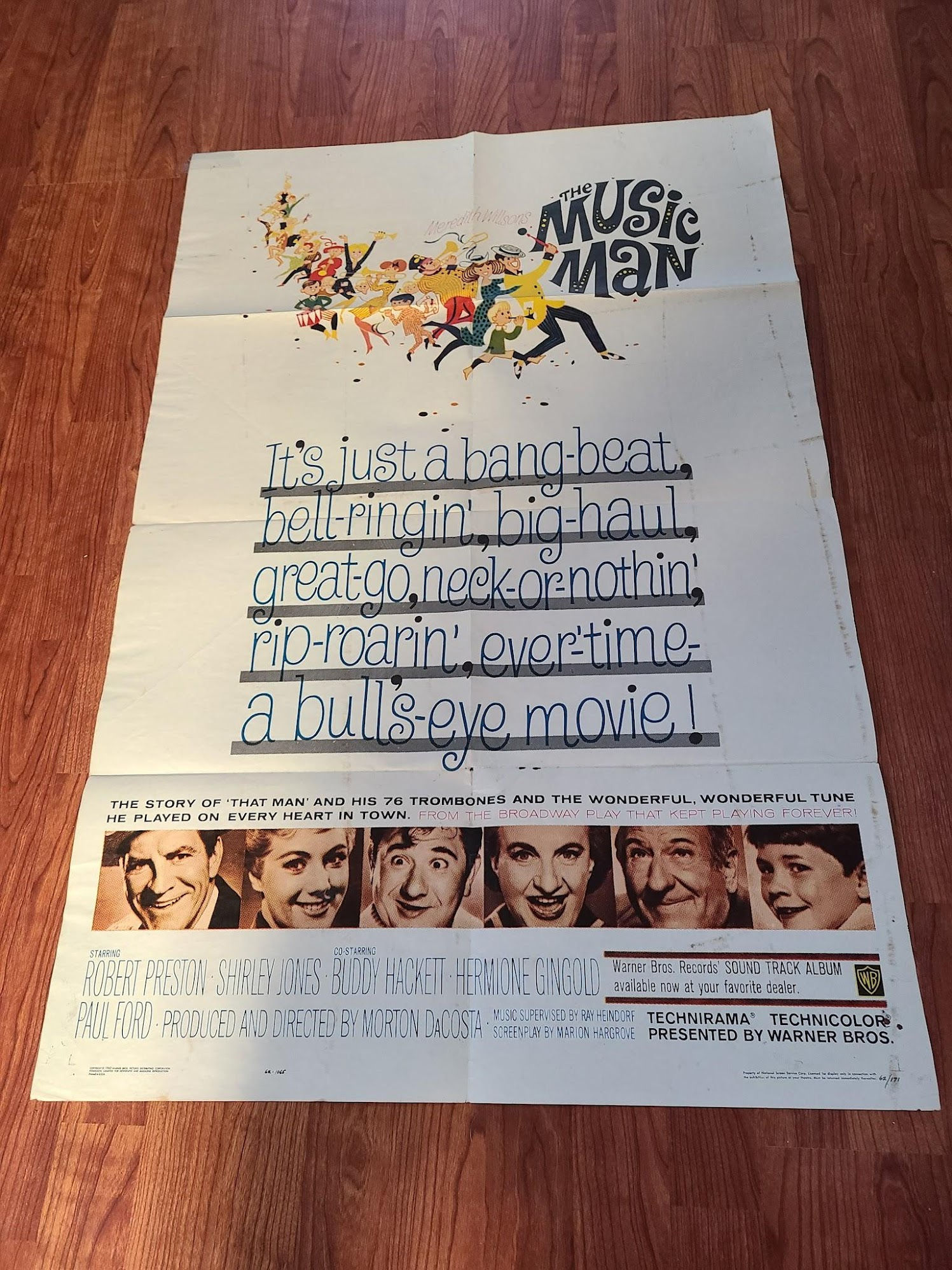 The Music Man 1962 1 Sheets/US