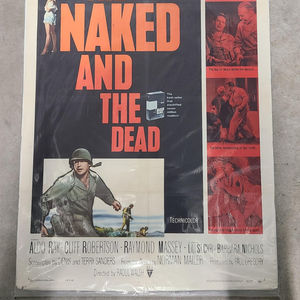 The Naked And The Dead 1958 1 Sheets/US