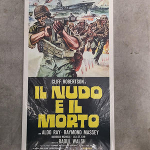 The Naked And The Dead 1958 Locodina