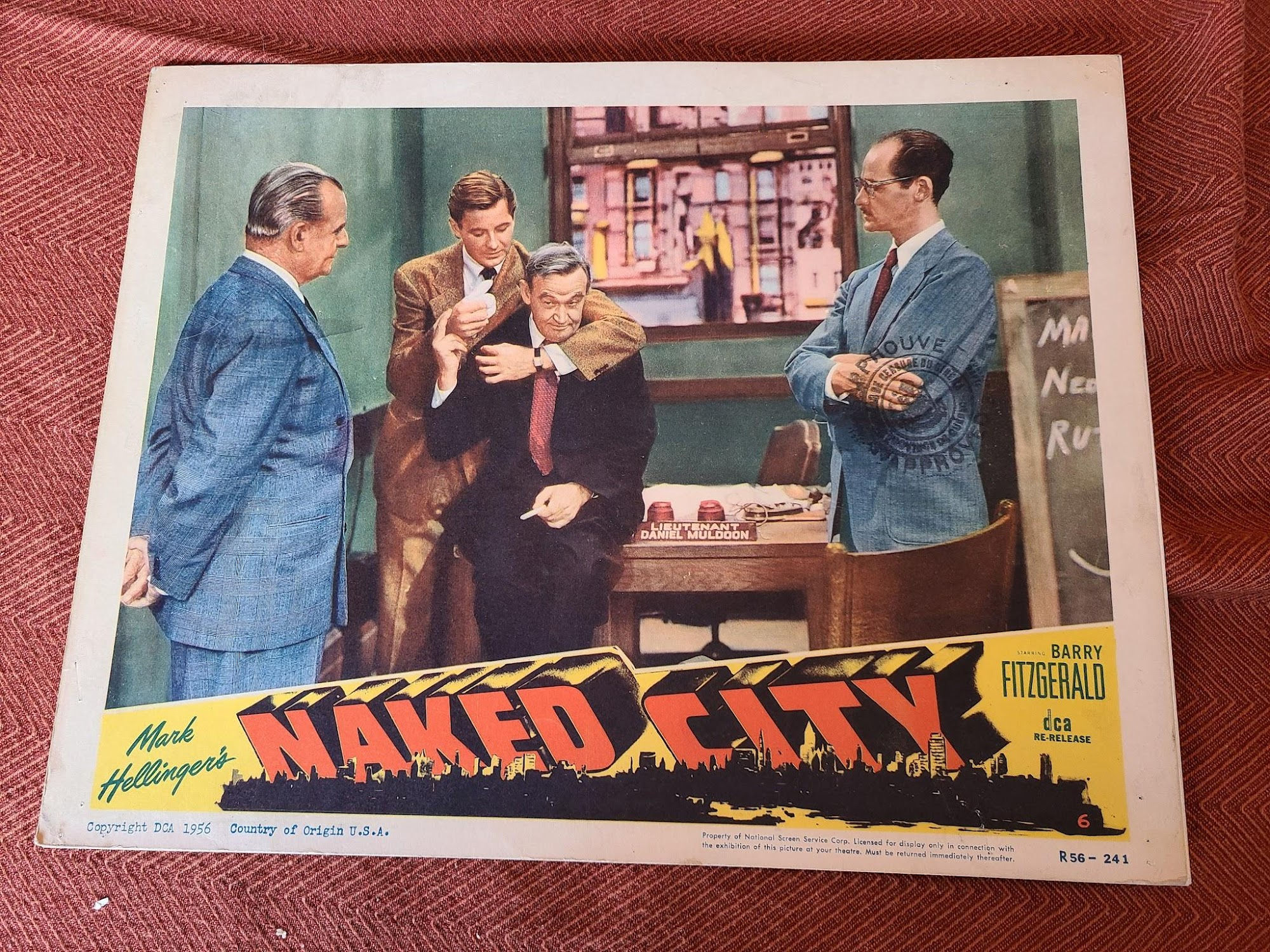 The Naked City 1948 General Lobby Cards