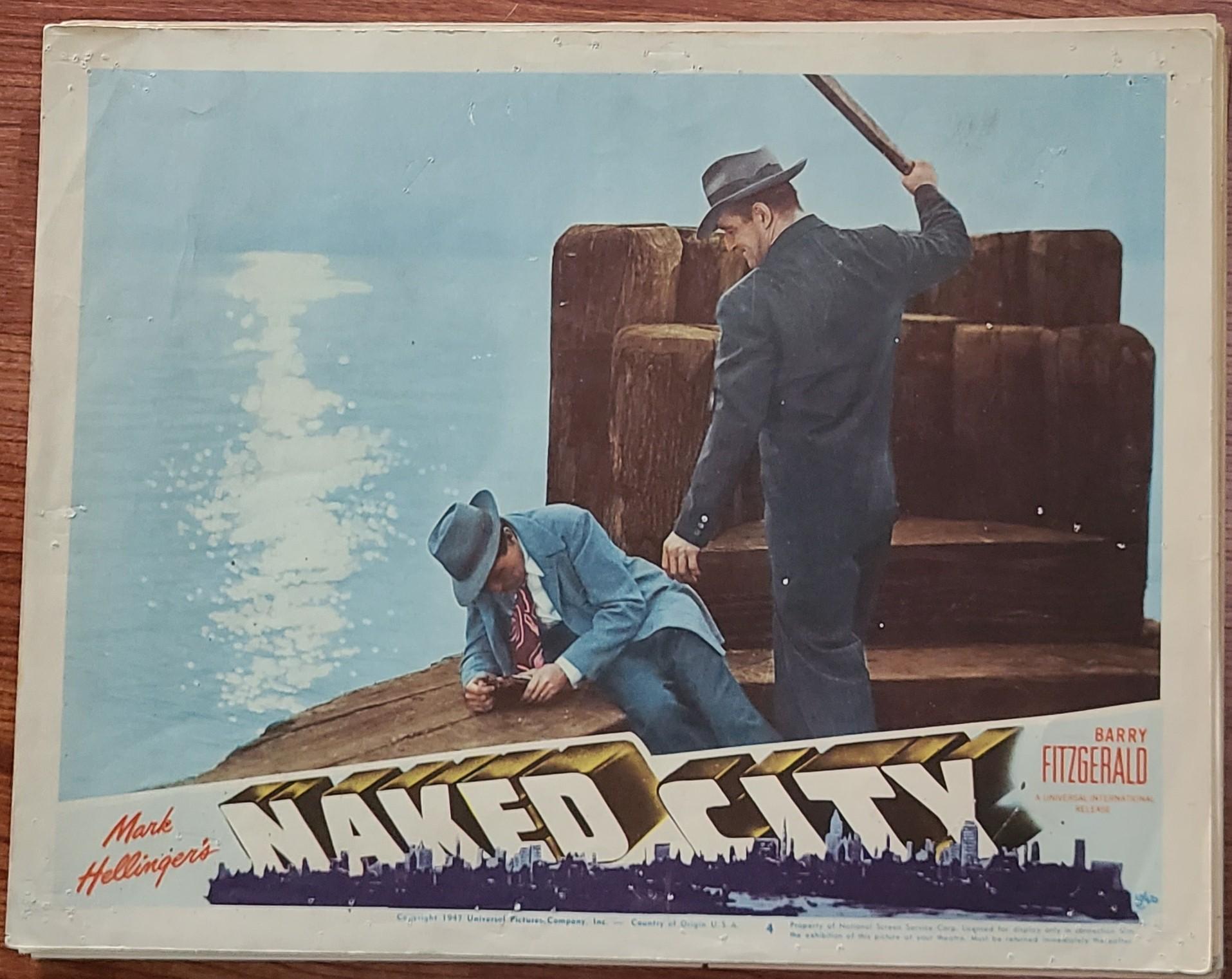 The Naked City 1948 General Lobby Cards
