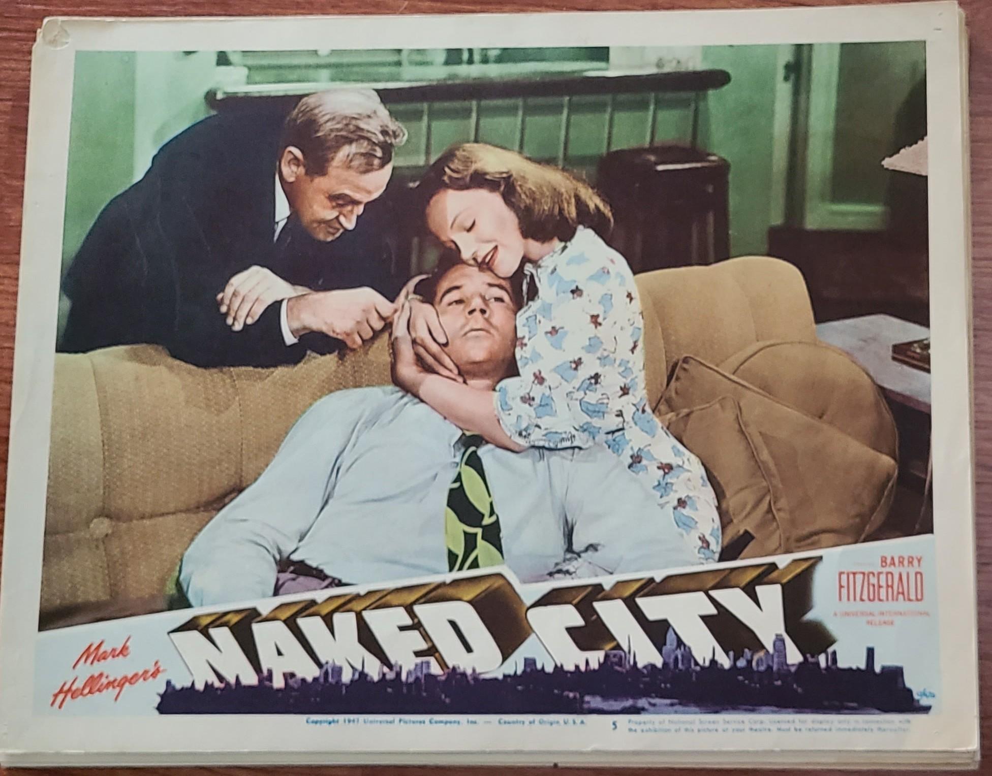 The Naked City 1935 General Lobby Cards