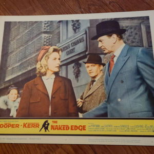 The Naked Edge 1961 General Lobby Cards