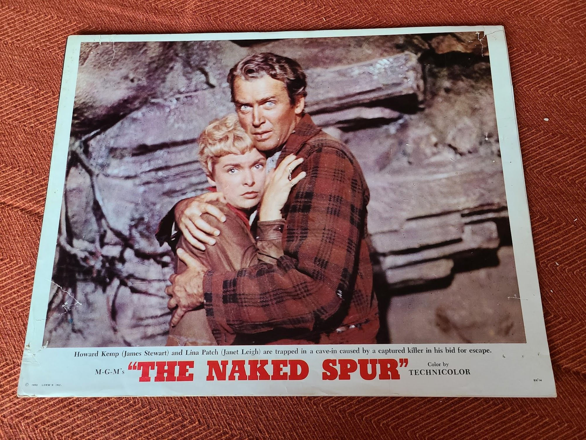 The Naked Spur 1953 Western Lobby Cards