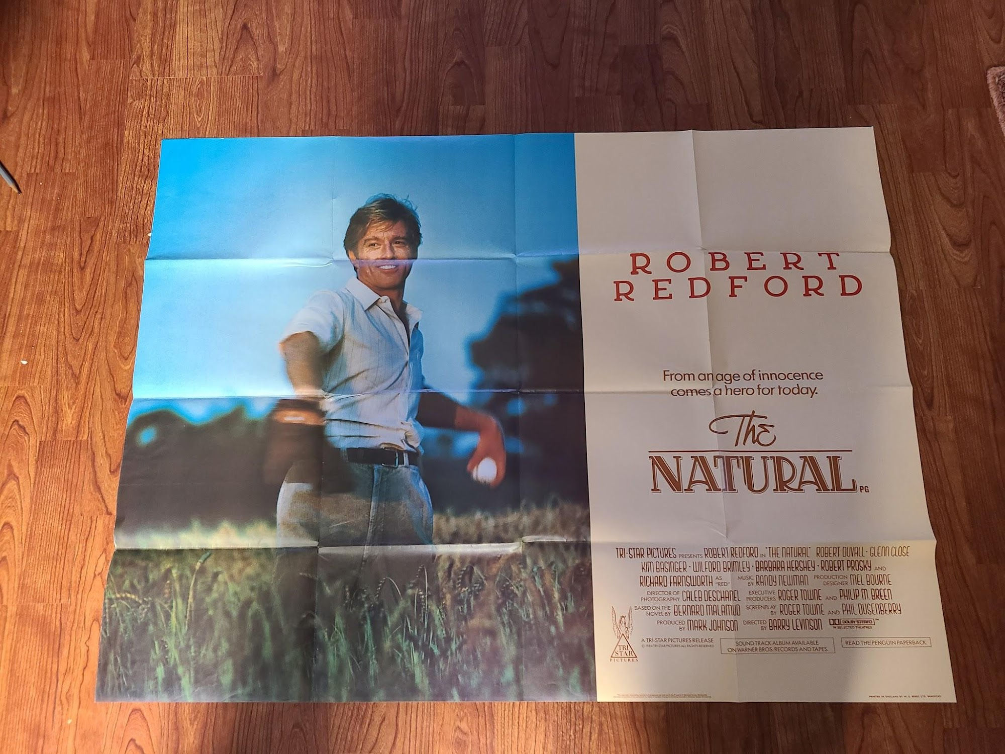 The Natural 1984 UK/US 30x40