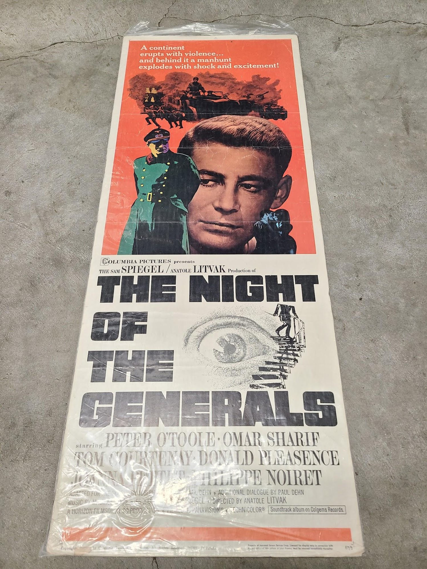 The Night of The Generals 1967 Inserts