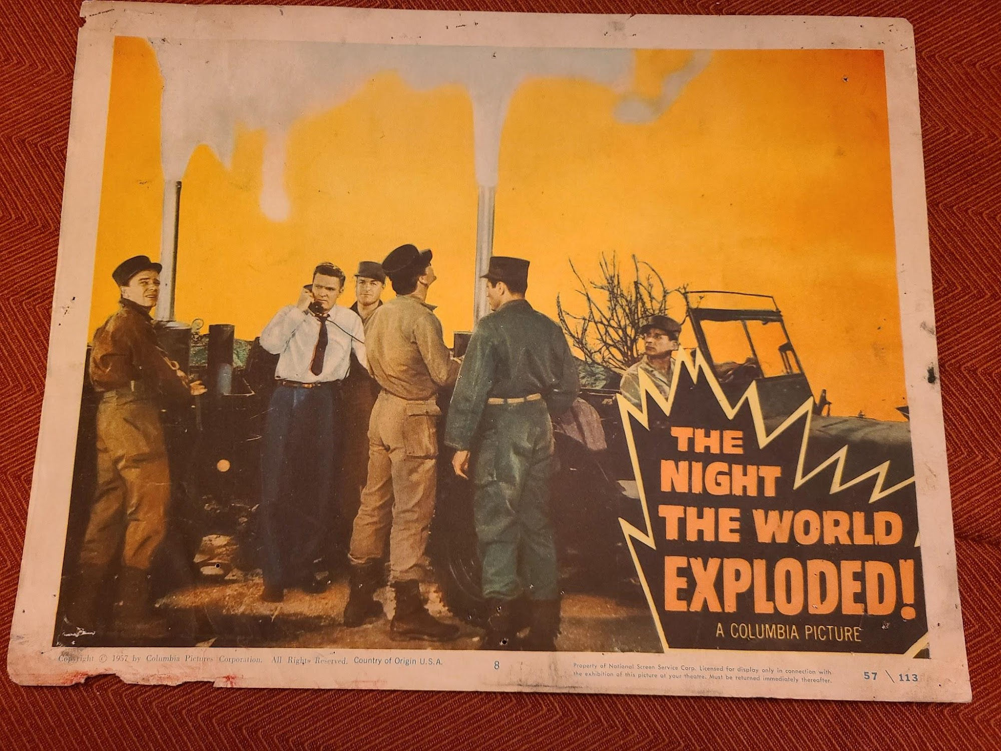 The Night The Sky Exploded 1957 Scifi/Horror