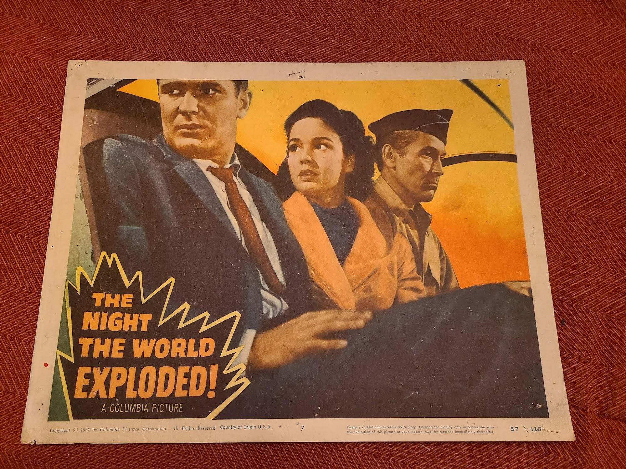 The Night The Sky Exploded 1957 Scifi/Horror