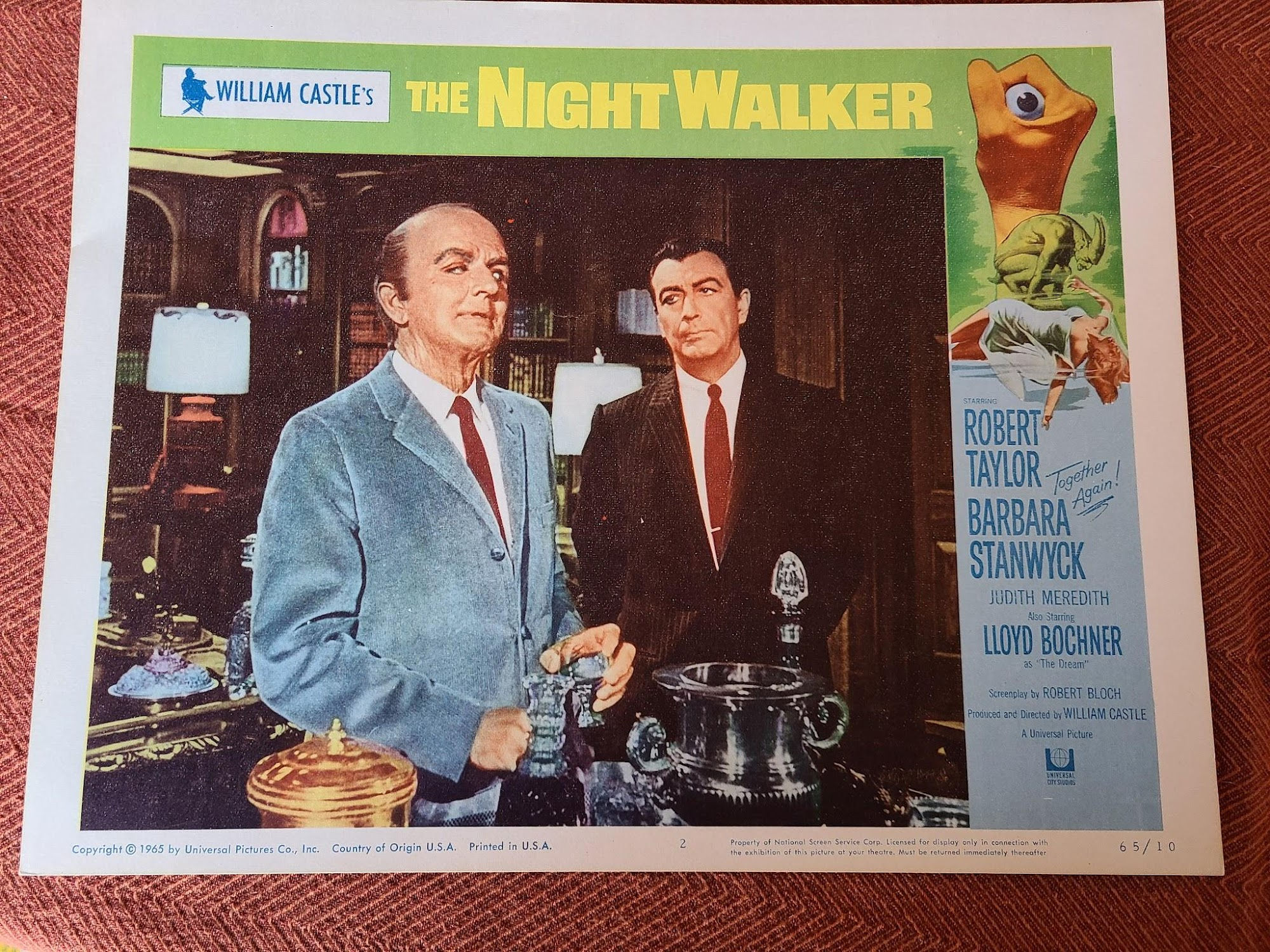 The Night Walker 1964 Scifi/Horror