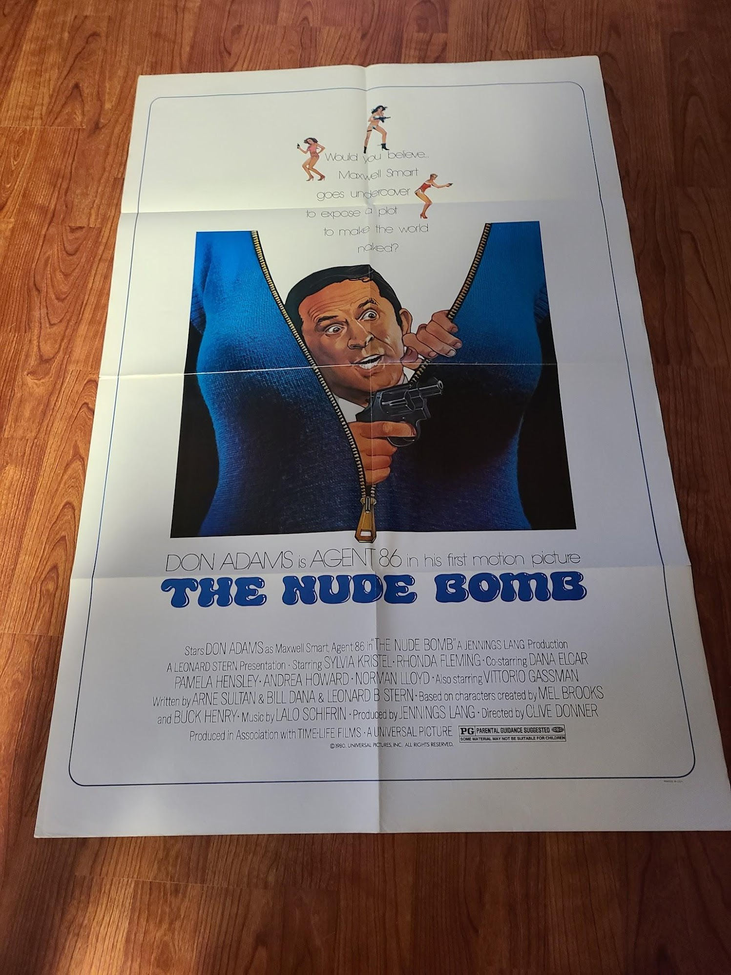 The Nude Bomb 1980 1 Sheets/US