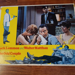 The Odd Couple 1968 General Lobby Cards