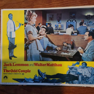 The Odd Couple 1968 General Lobby Cards