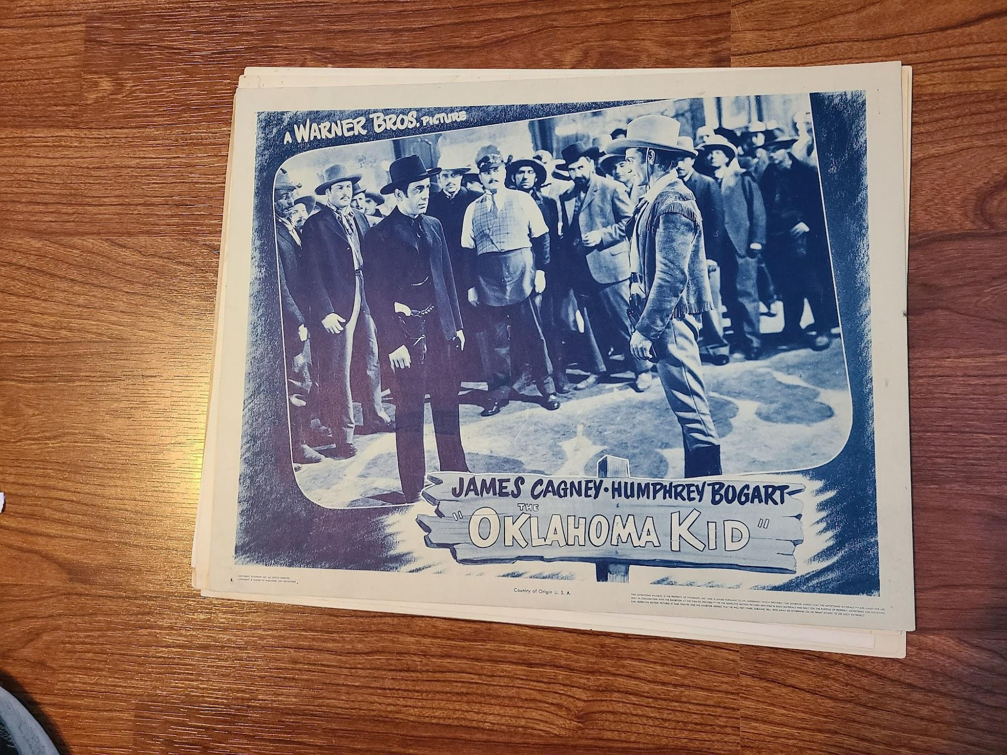 The Oklahoma Kid 1939 Western Lobby Cards