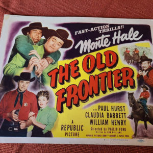 The Old Frontier 1950 Western Lobby Cards
